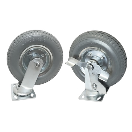 Hospitality 1 Source No Flat Wheels, 8" NP4GBR-8