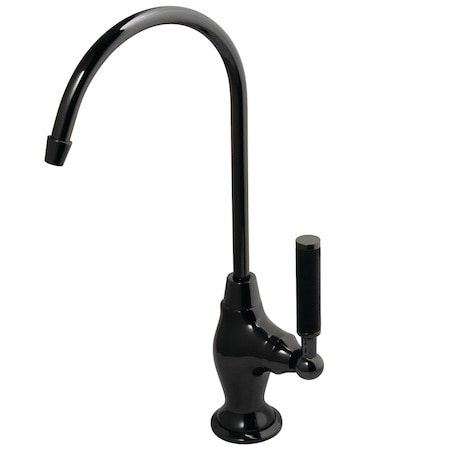 Water Onyx NS3190DKL Single Handle Dispenser Faucet, Manual, Single Hole Only Mount, 1 Hole NS3190DKL