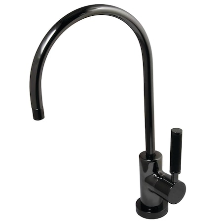 Water Onyx NS8190DKL Single Handle Dispenser Faucet, Manual, Single Hole Only Mount, 1 Hole NS8190DKL