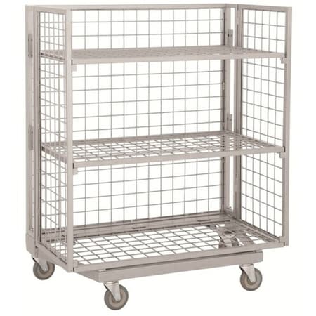 Irsg Nesting Transporter 28"D x 48"L x 59"H w/ 6" Heavy Duty BBTEK Casters NT-48-6H