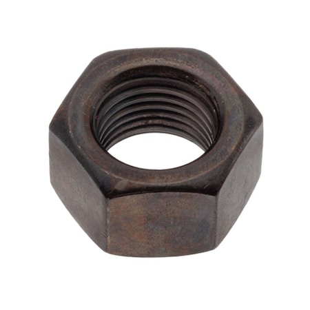 Ampg Hex Nut, 1/2"-20 Size, SS Grade 18-8, Fastener Finish: Black Oxide NUT20212F-B