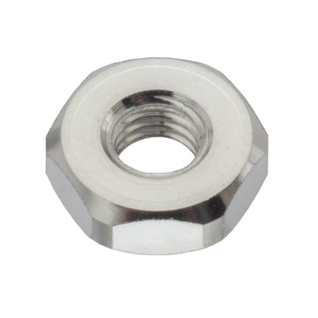 Ampg Machine Screw Nut, #2-64, Aluminum, Not Graded, Plain, 1/16