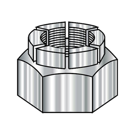 Zoro Select Lock Nut, 3/8