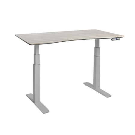 Airlift S3 Height Adjustable Electric Desk, Gray OFFK66005