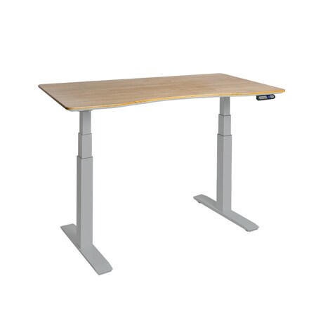 Airlift S3 Height Adjustable Electric Desk, Gray OFFK66006
