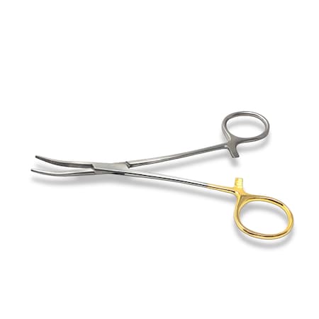 Cynamed Mosquito Hemostats, 5", Cvd, One Gold Ring CYZR-0133
