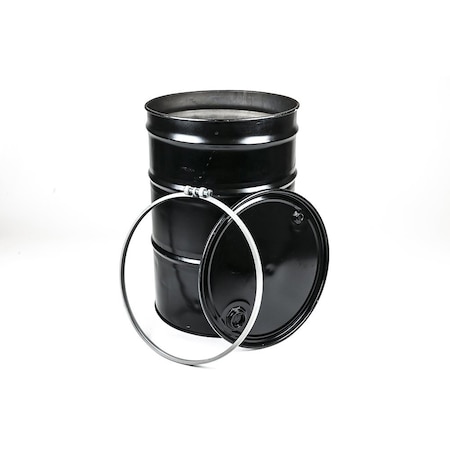 Basco 55 Gal Reconditioned Steel Open Head Drum OH55-3R-F-RECON