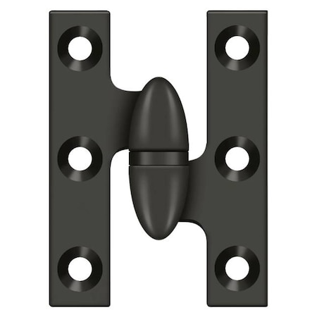 Deltana Oil Rubbed Bronze Knuckle Hinge OK2015U10B-R