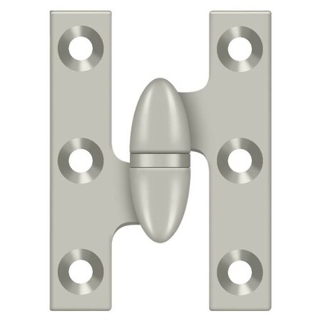 Deltana Satin Nickel Door and Butt Hinge OK2015U15-L