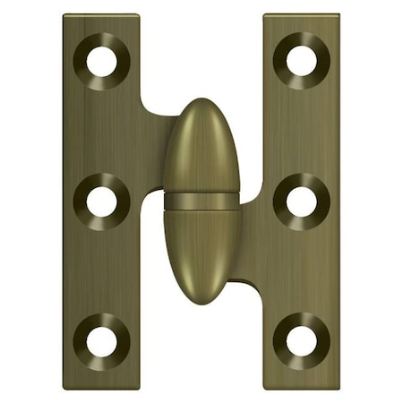 Deltana Antique Brass Knuckle Hinge OK2015U5-R