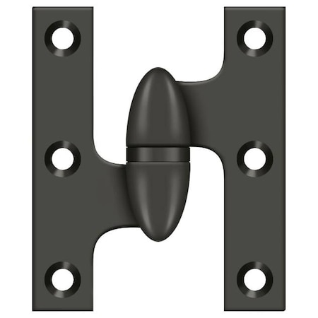Deltana Oil Rubbed Bronze Knuckle Hinge OK2520U10B-L