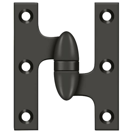 Deltana Oil Rubbed Bronze Door and Butt Hinge OK3025B10B-R