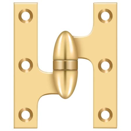 Deltana Lifetime Brass Knuckle Hinge OK3025BCR003-L