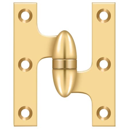 Deltana Lifetime Brass Knuckle Hinge OK3025BCR003-R