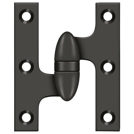 Deltana Oil Rubbed Bronze Door and Butt Hinge OK5032B10B-L