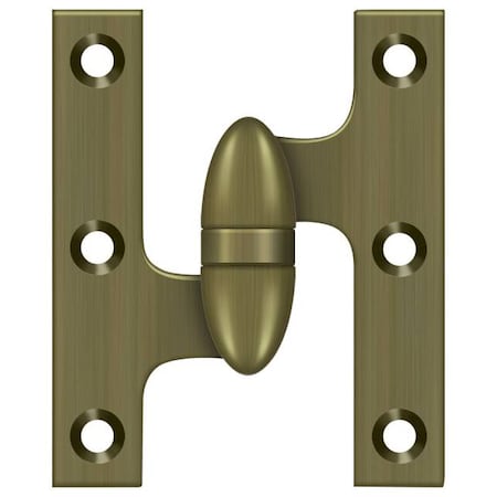 Deltana Antique Brass Knuckle Hinge OK5032B5-L