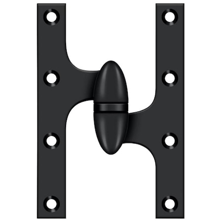 Deltana Black Door and Butt Hinge OK6040B19-R