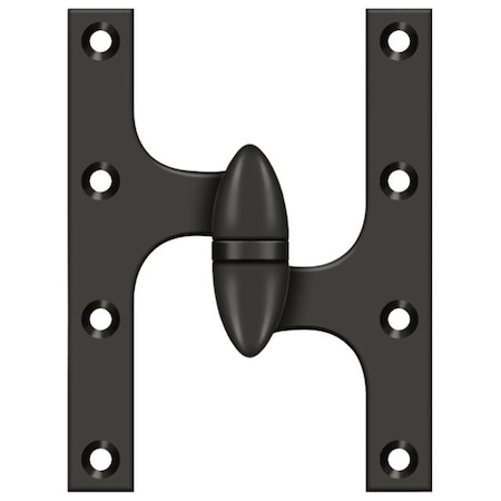 Deltana Oil Rubbed Bronze Door and Butt Hinge OK6045B10B-R