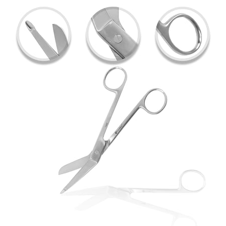 Cynamed O.R. Grade Lister Bandage Scissors, 5.5" CYZR-0463