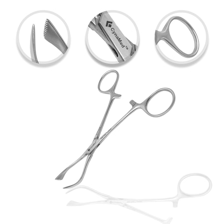 Cynamed O.R. Grade Lorna Towel Clamp, 5.25" CYZR-0502