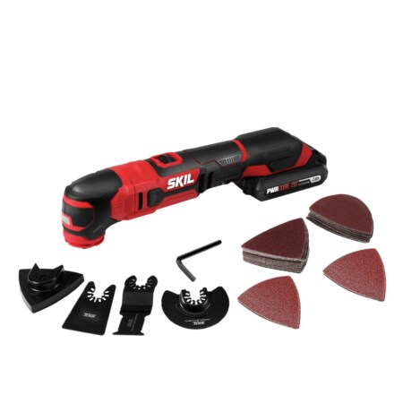 Skil PWRCore 20 20V Oscillating MultiTool Kit, 20V, Cordless,