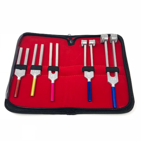 Surgical Design Tuning Fork, Set of 5, Multicolor SDZR-0047