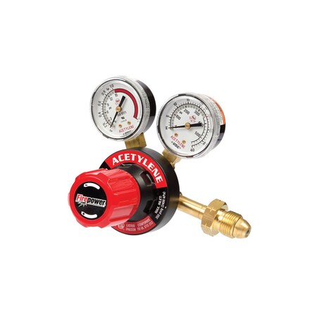 Firepower OxyFuel 350 Acetylene Regulator, 510 CGA 0781-9830
