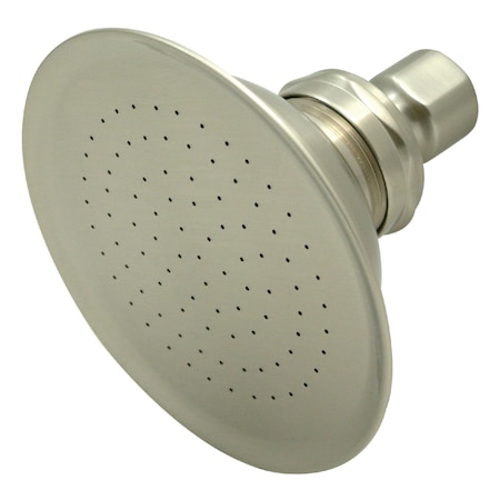 Kingston Brass Shower Head, Brushed Nickel, Wall Mount P10SN