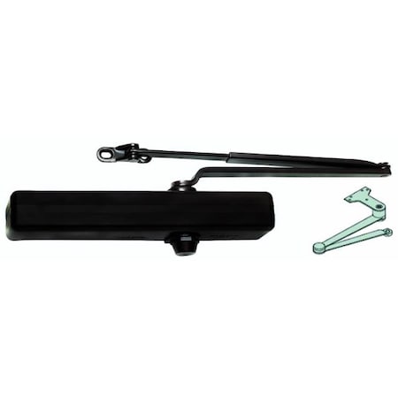Lcn Manual, LCN 1460, Surface Mounted Closer, Interior and Exterior 1461HEDAGLBLKLH