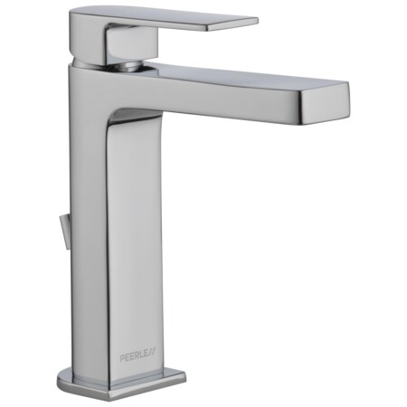 Delta Single Handle Single Hole Lavatory Faucet, Chrome 1 or 3-hole 4" installation Hole P1519LF-HA