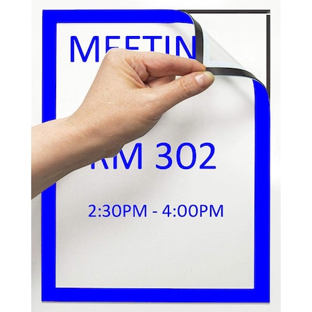 Tarifold Magneto Adhesive Picture Frame, Blue, PK2 P18680