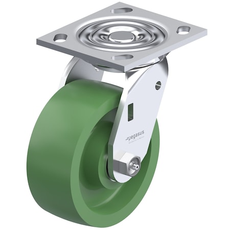 Pegasus Swivel Caster, Solid Polyurethane, 5x2 Whl P21S-U050D-14