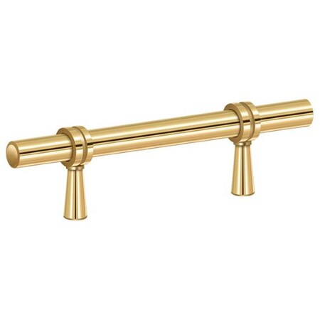 Deltana Adjustable Pull 4-3/4" Lifetime Brass P310CR003