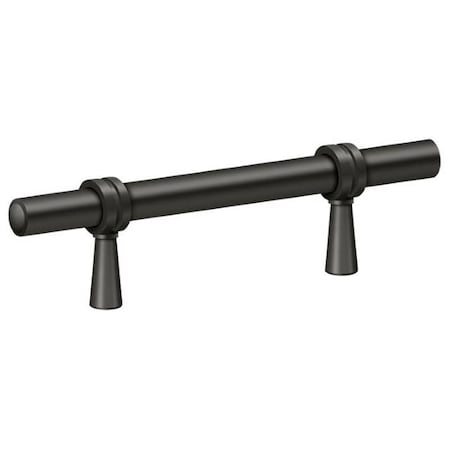 Deltana Adjustable Pull 4-3/4" Oil Rubbed Bronze P310U10B
