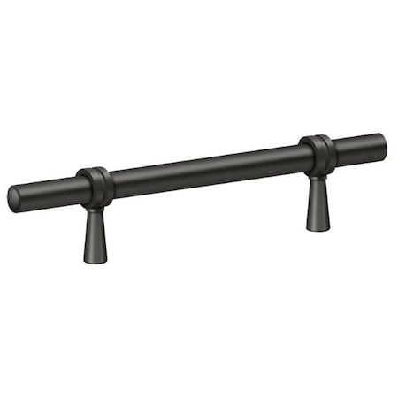 Deltana Adjustable Pull 6-1/2" Oil Rubbed Bronze P311U10B