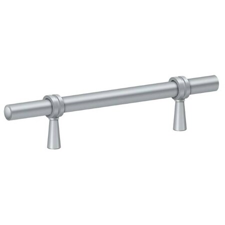 Deltana Adjustable Pull 6-1/2" Satin Chrome P311U26D
