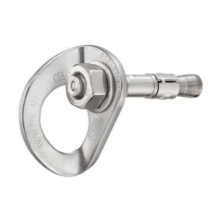 Petzl COEUR BOLT Standard Steel Anchor, 12mm Diameter, Includes Hanger, Bolt & Nut, Pack of 20 P36BA 12