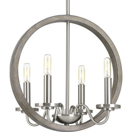 Progress Lighting Fontayne Four-Light Chandelier P400080-009