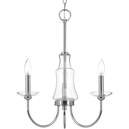 Progress Lighting Litchfield Three-Light Chandelier P400102-015