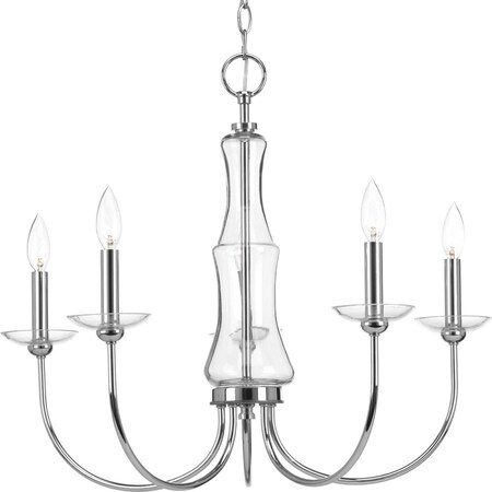 Progress Lighting Litchfield Five-Light Chandelier P400103-015