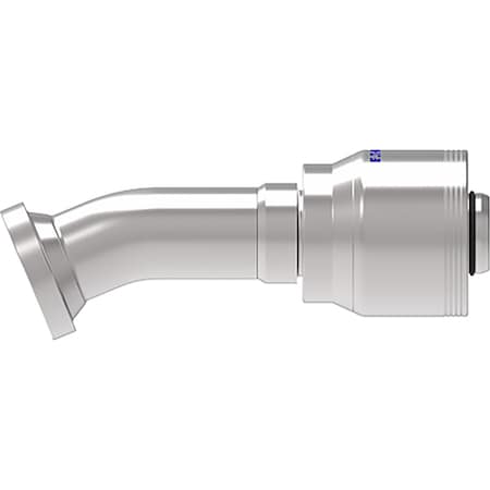 Weatherhead Series Crimp-On End Fitting, 4S/6S, 154 4S12FLD12