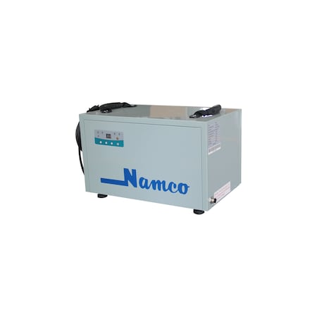 Namco Manufacturing Crawl Space Dehumidifier, 190 Pints, Gray, 18 in, Aluminum and Steel P646-190