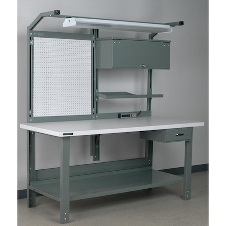 Stackbin Workbenches, 60" W, 1000 lb. E6036ASM
