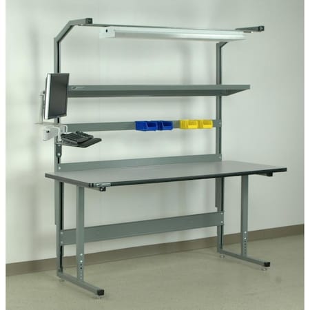 Stackbin Flat Steel Shelf, 12"D 4-5BCS