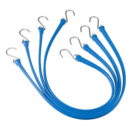 The Perfect Bungee Standard Duty Strap 36", Blue PB36BL4PK