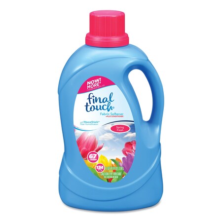 Final Touch Scented Fabric Softener, Spring Fresh, 1 FINTO37EA
