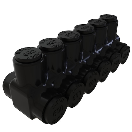 Ilsco Nimbus Insul Alum Multi-Tap Connector, 6 PBTD-6-500-EC