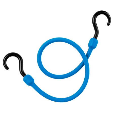 The Perfect Bungee Easy Stretch Cord 24", Blue PC24BL