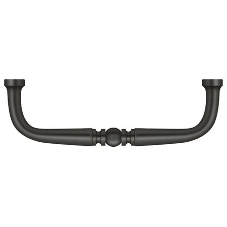 Deltana Wire Pull, Traditional, 3-1/2" Oil Rubbed Bronze PCT350U10B