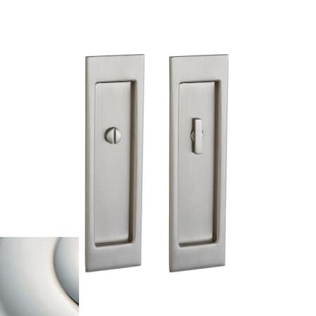 Baldwin Privacy Sliding Door Locks Lifetime Bright Nickel PD005.055.PRIV